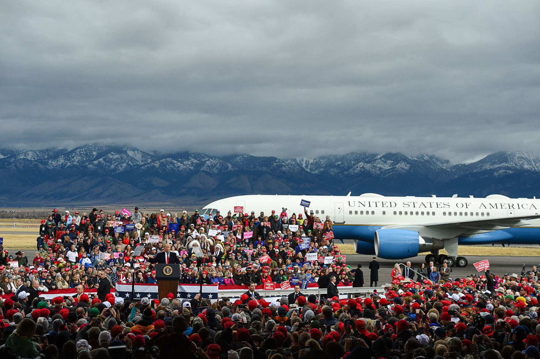 President Trump Visits Bozeman